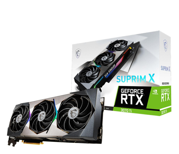 MSI GeForce RTX 3070 Ti SUPRIM X 8GB GDDR6X - 655243 - zdjęcie